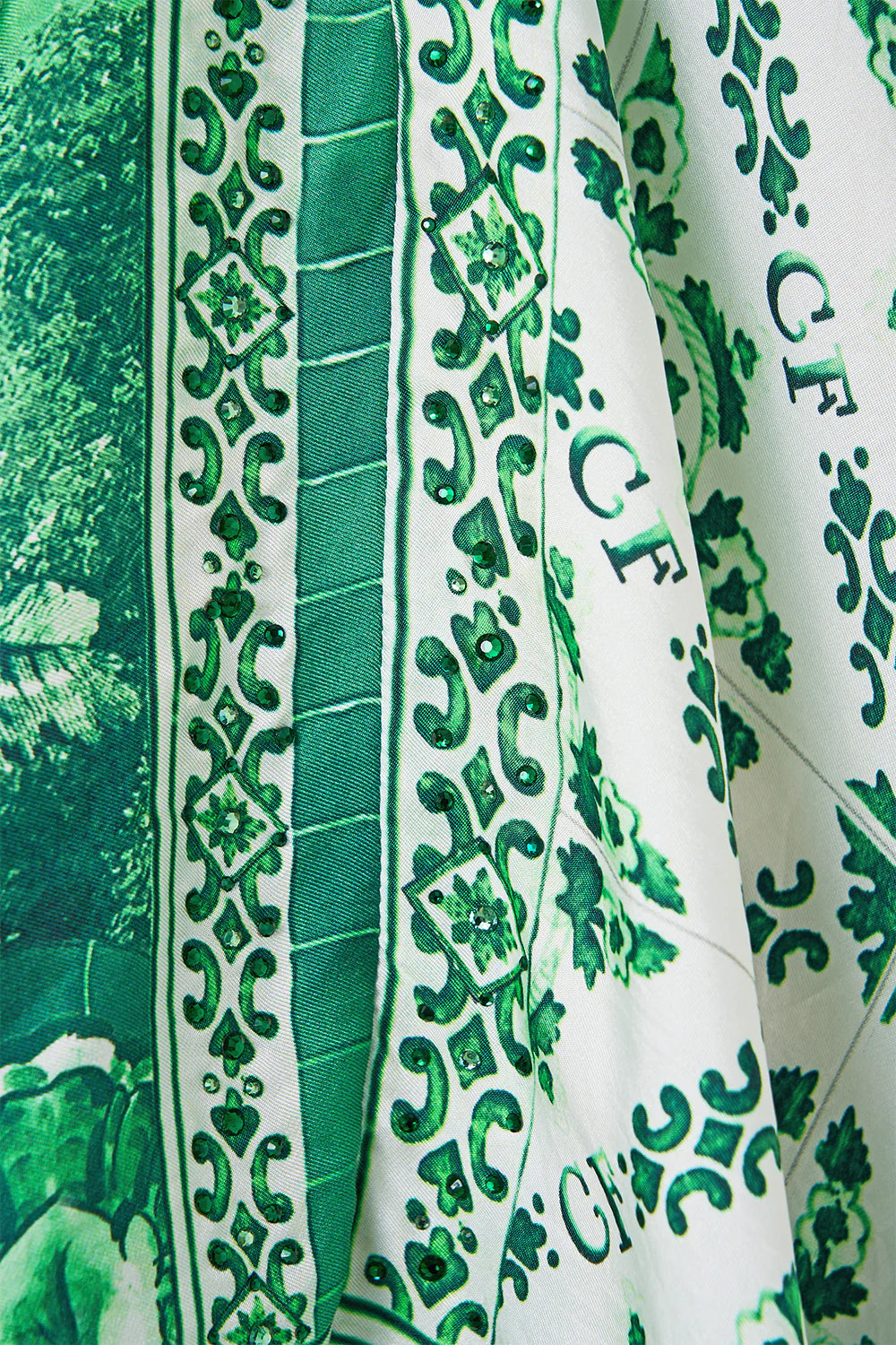 CORRIDOR OF CALM KNOTTED SCARF TOP