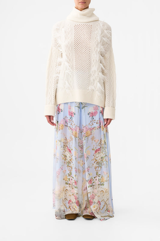 ROLL NECK JUMPER - TILED IN TIME