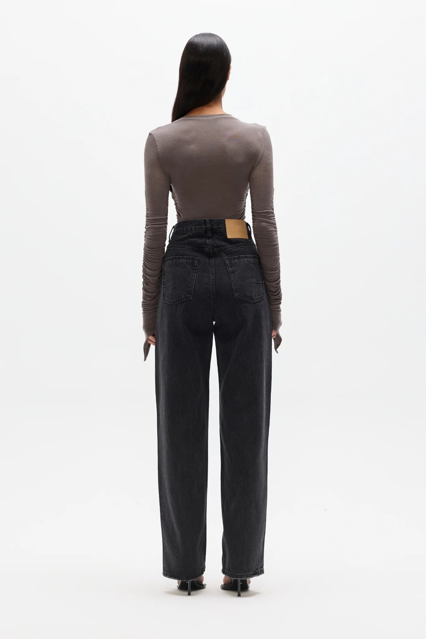 *PREORDER* CESCA TOP - SMOKE