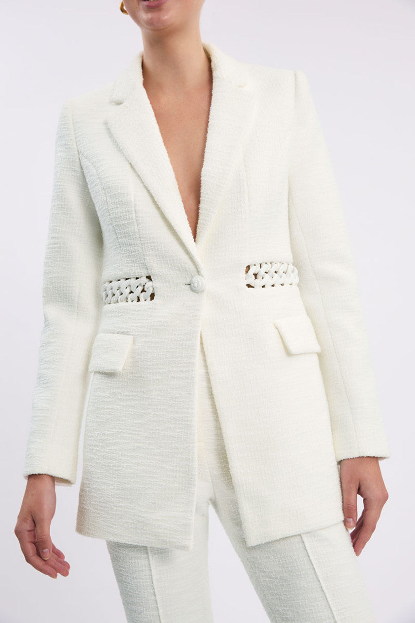 CLAIRE BLAZER - IVORY