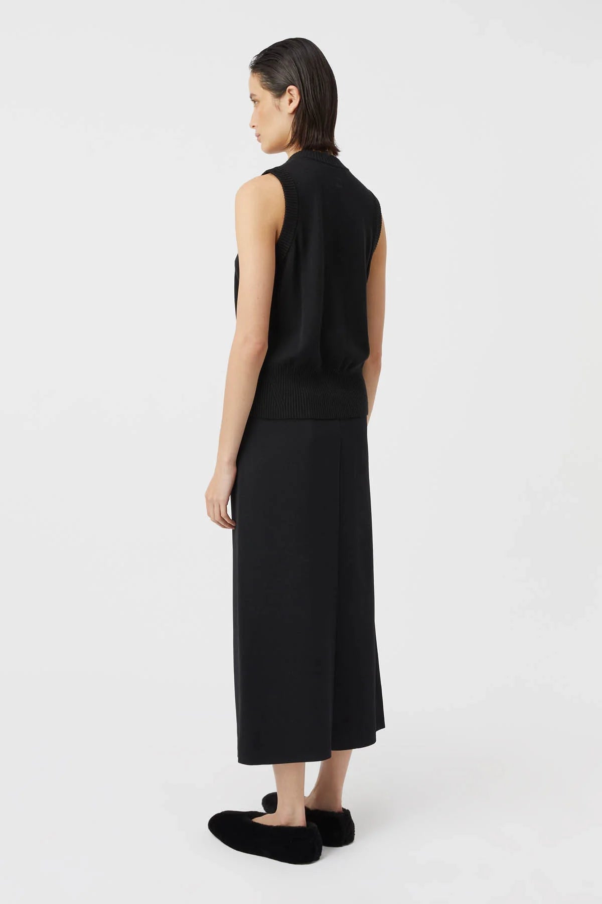HORTENSIA SKIRT - BLACK