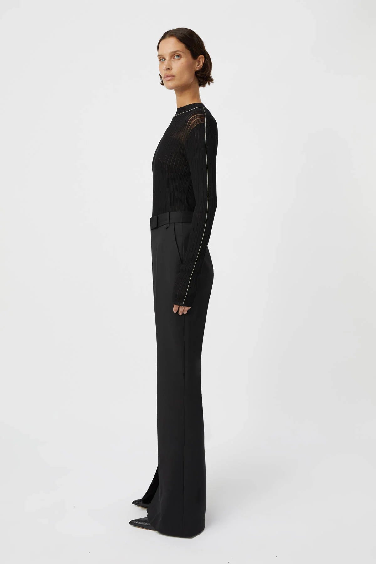 MOTLEY TOP - BLACK