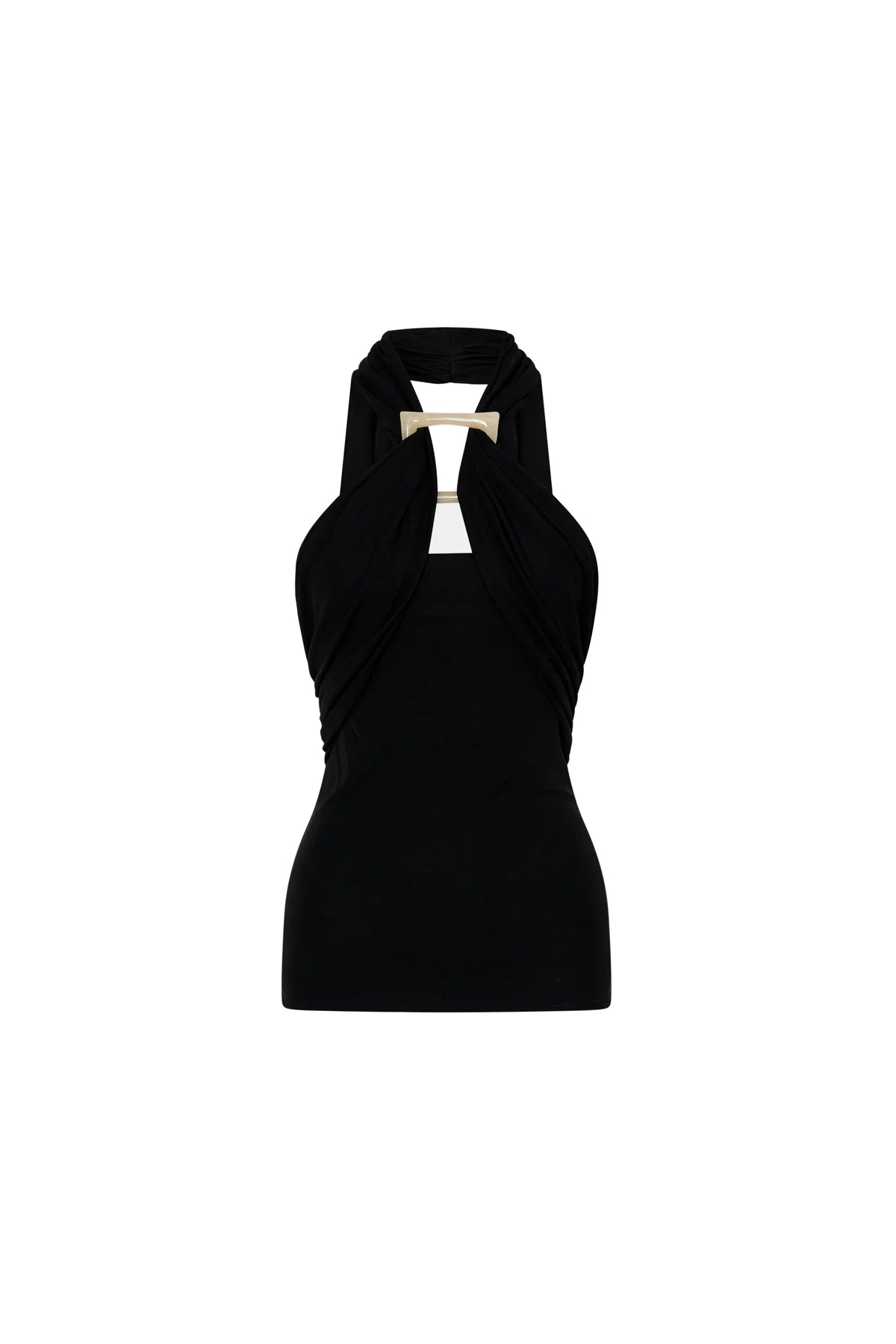 ALLEGRA TOP - BLACK