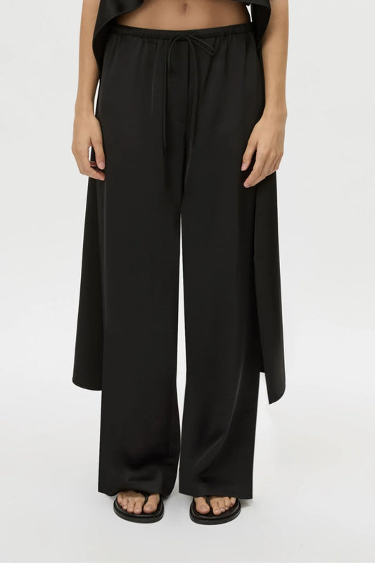 TAMAR DRAPE CAMI - BLACK