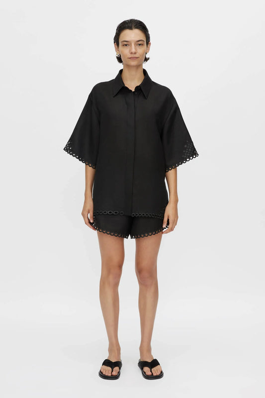 LOLANI SHIRT - BLACK