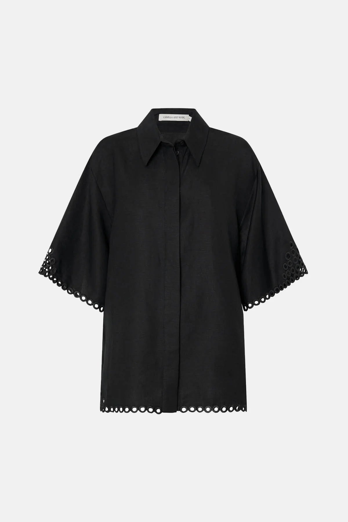 LOLANI SHIRT - BLACK
