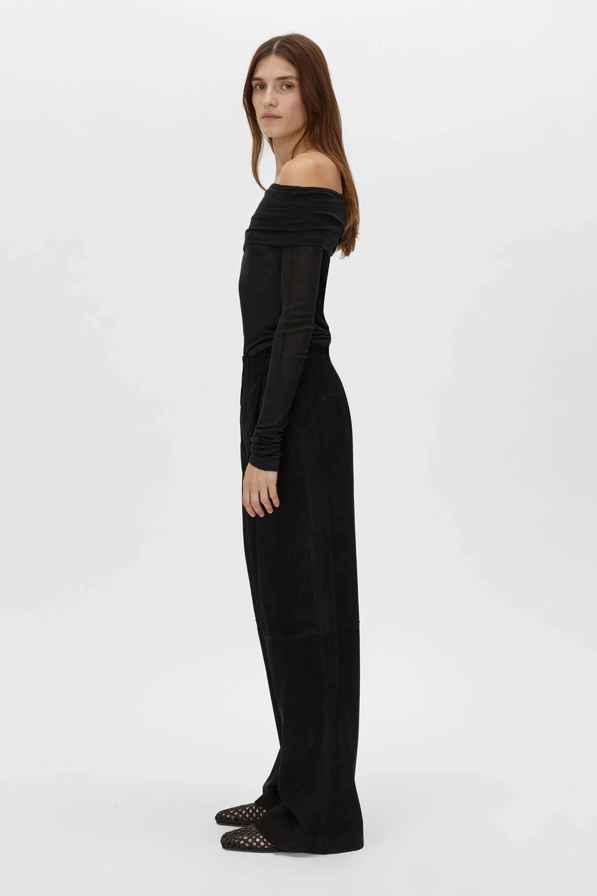 MAJORIE TOP - BLACK