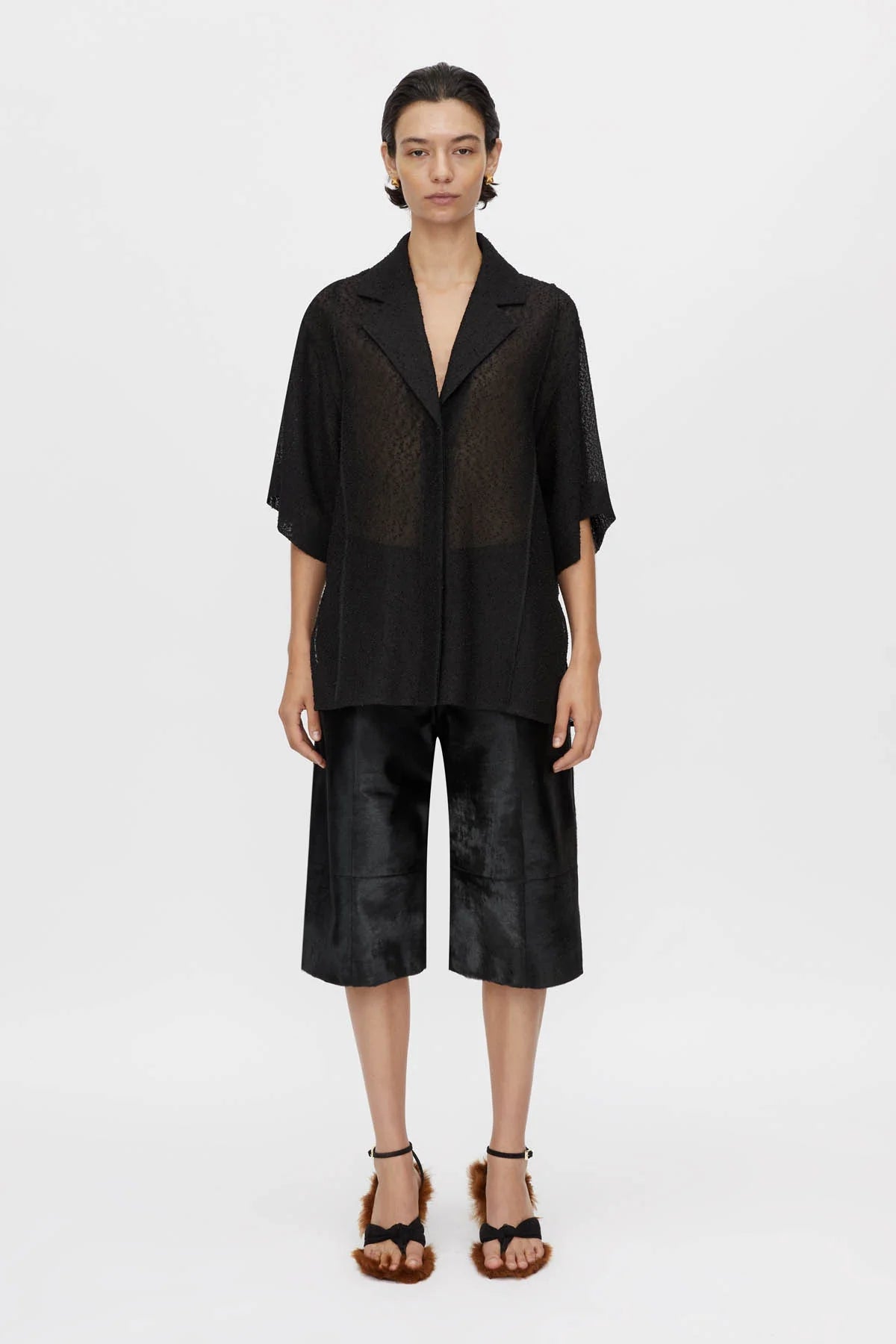 MERLE SHIRT - BLACK