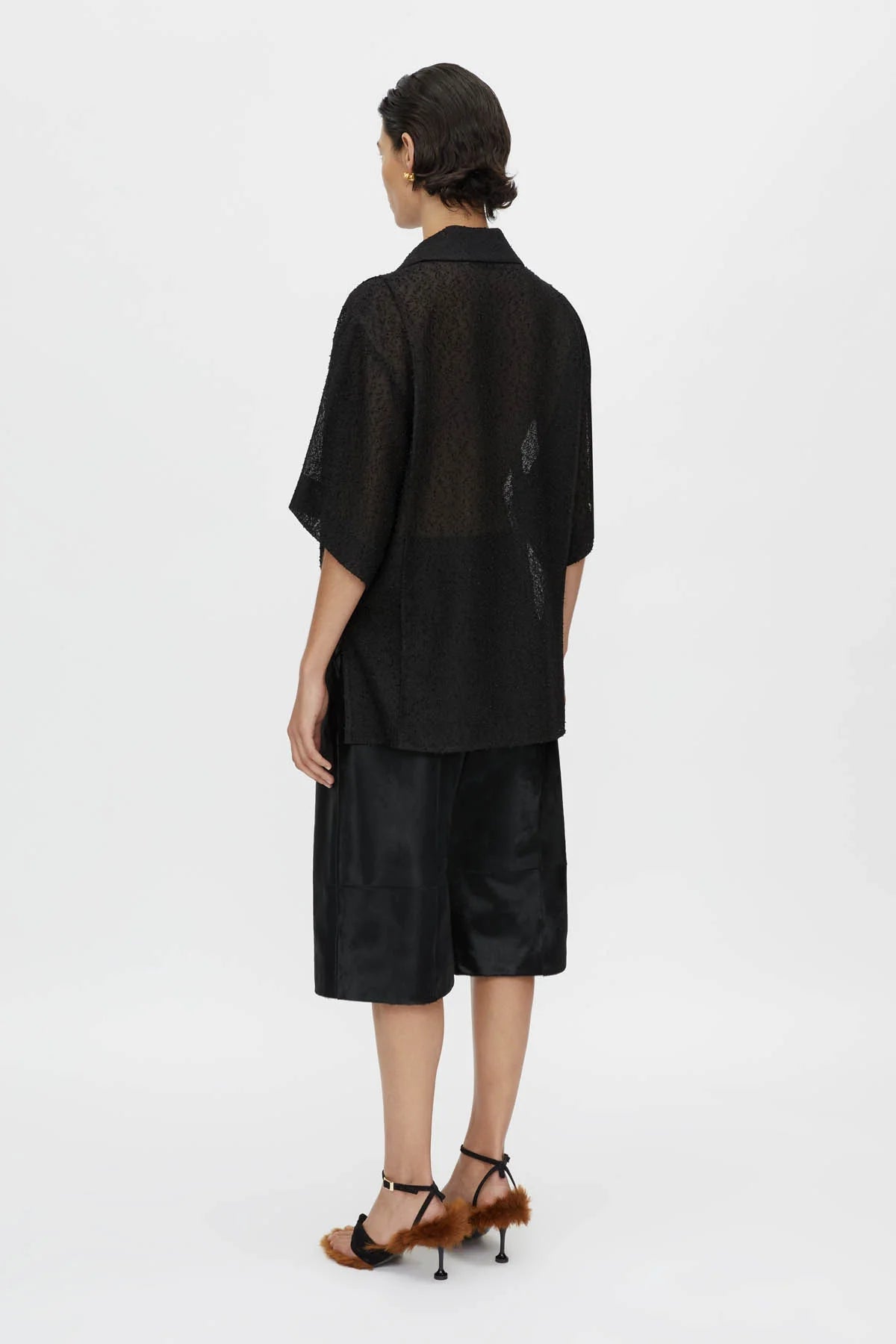 MERLE SHIRT - BLACK