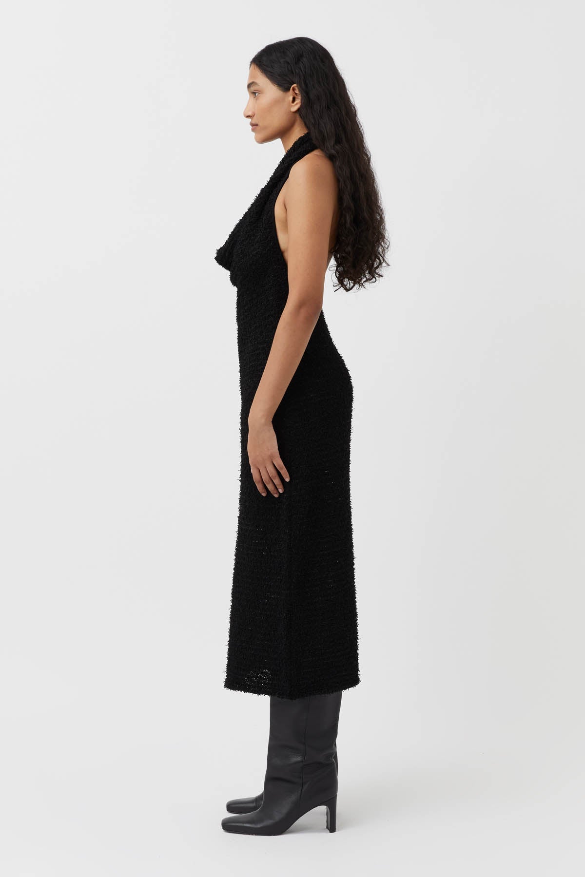PRIMROSE KNIT DRESS - BLACK