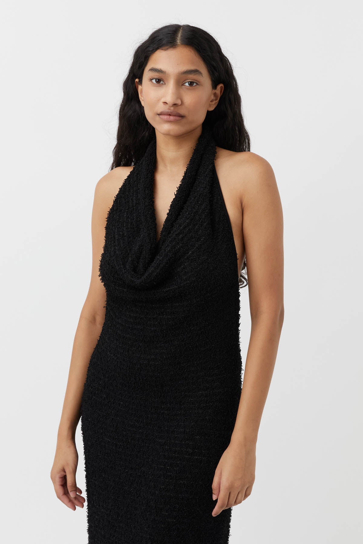 PRIMROSE KNIT DRESS - BLACK