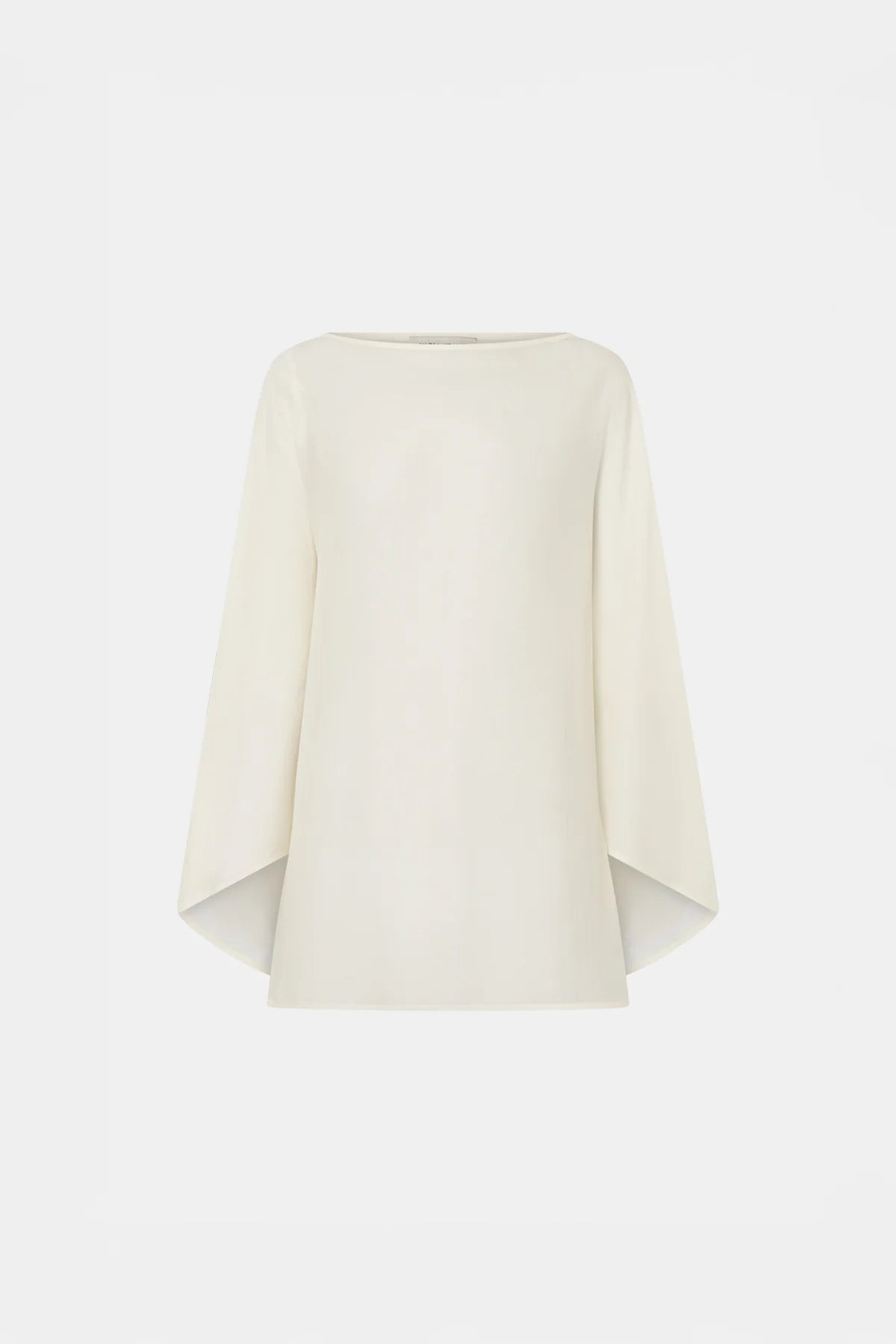 RENE DRAPED TOP - CREAM