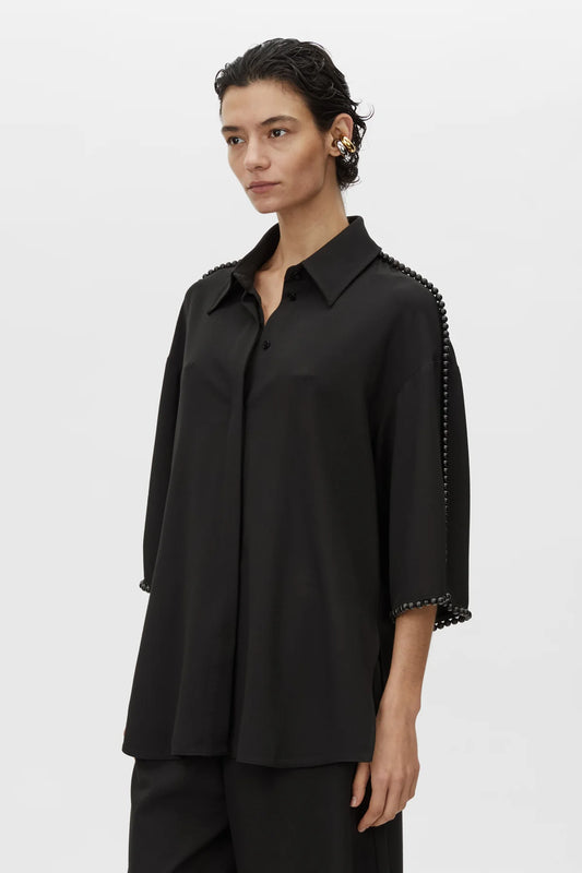 TREVI SHIRT - BLACK