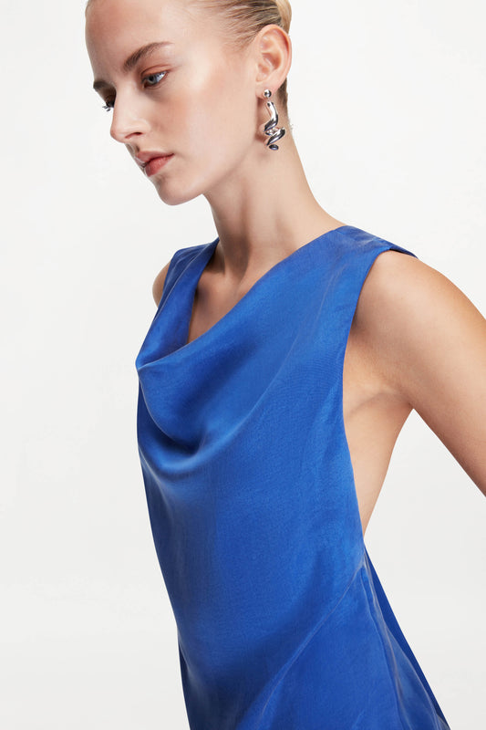 NOCTEA TOP - AEGAN BLUE