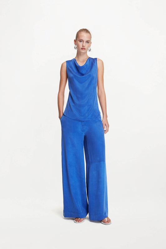 NOCTEA TOP - AEGAN BLUE