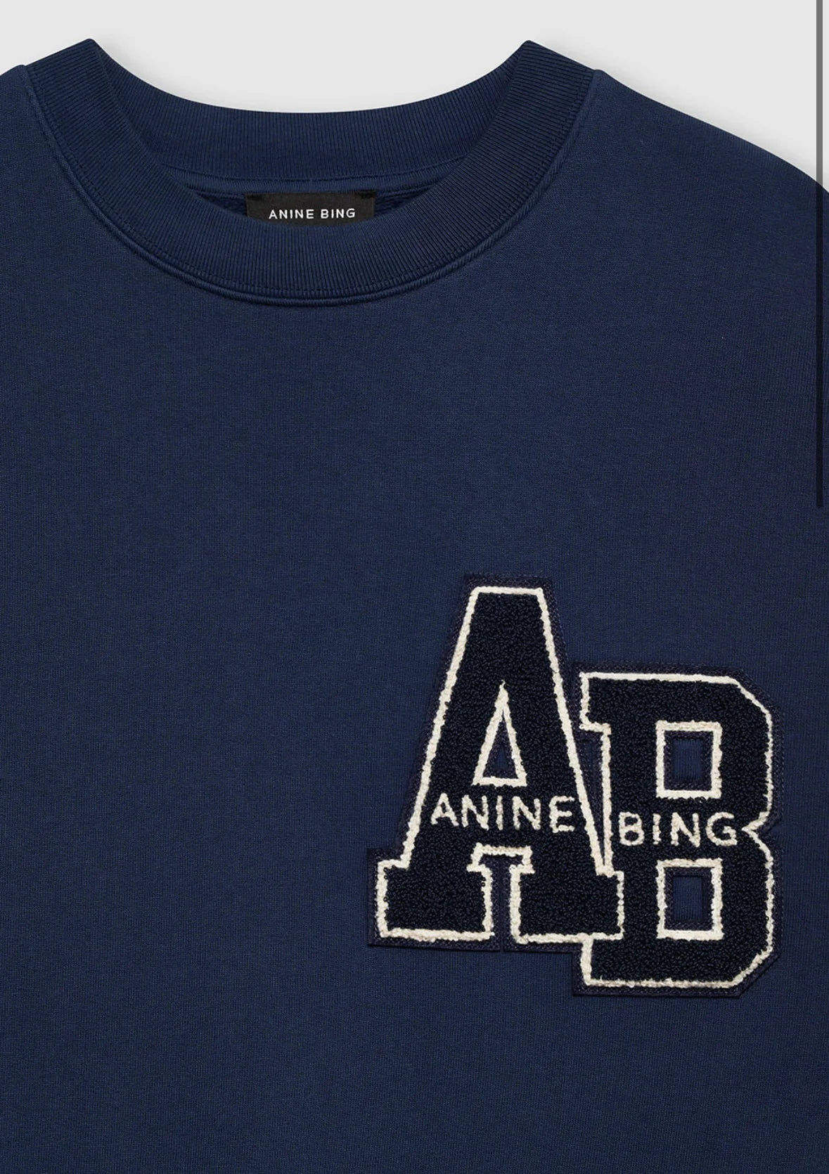 MILES SWEATSHIRT - WASHED NAVY