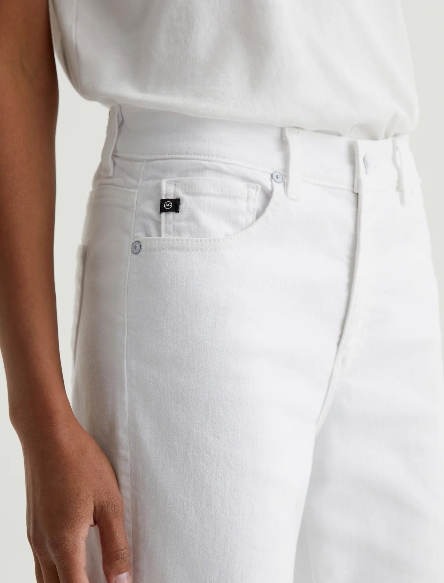 BRINLEY CROP JEAN - GALLERY WHITE