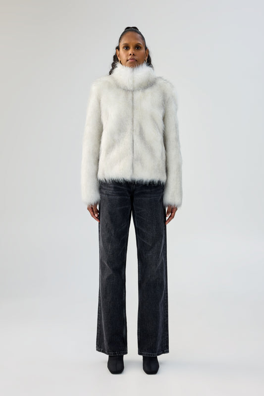 *PREORDER* FUR DELISH JACKET - SWISS WHITE