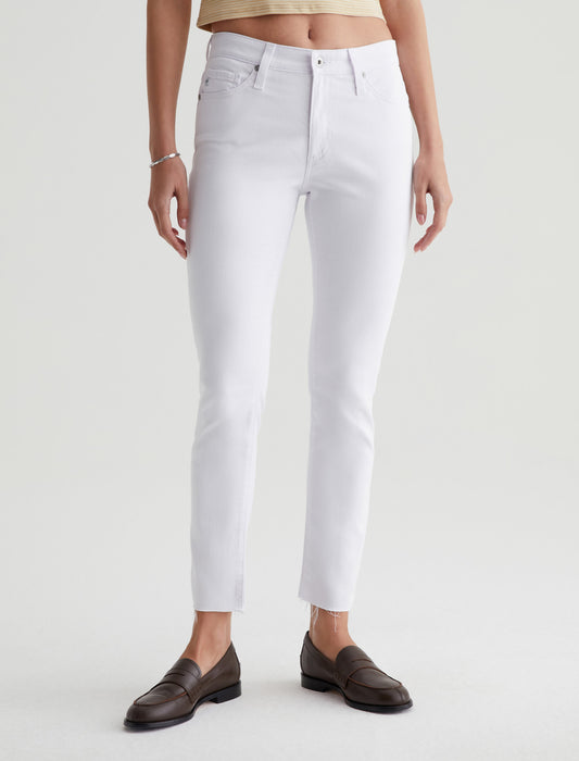 FARRAH ANKLE JEAN - WHITE
