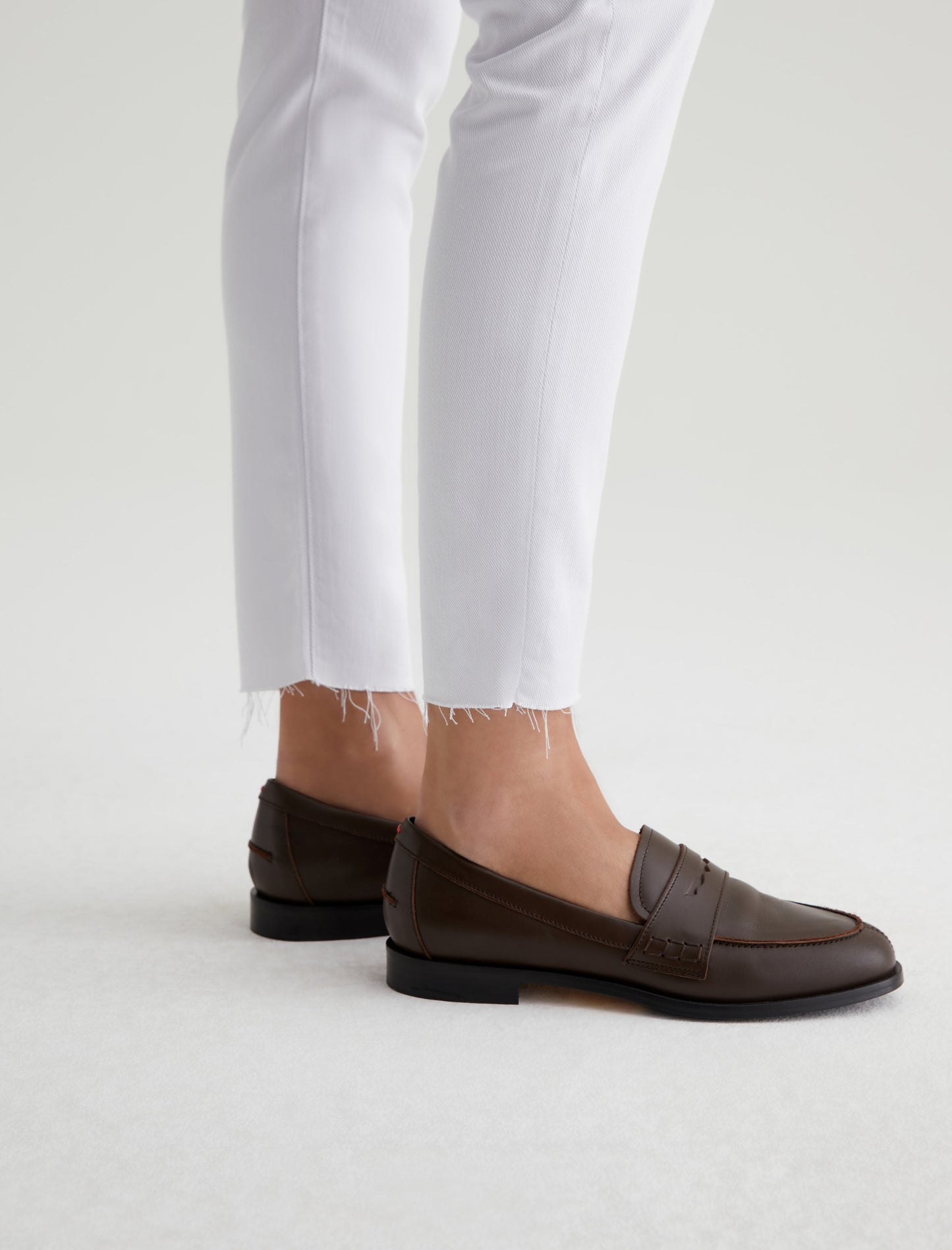 FARRAH ANKLE JEAN - WHITE