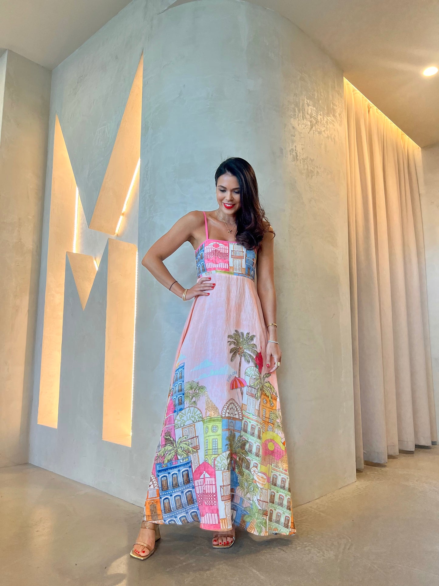 MAXI DRESS - PINK