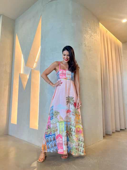 MAXI DRESS - PINK