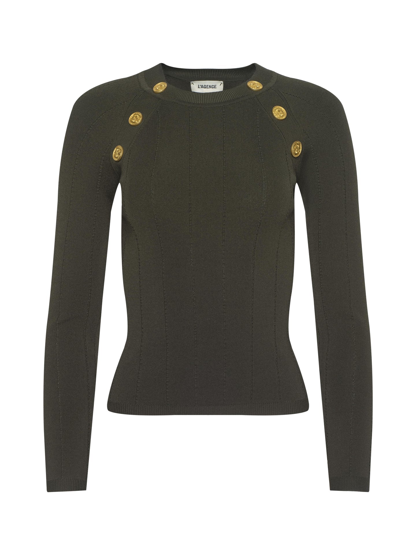 GRETCHEN - DEEP OLIVE/GOLD