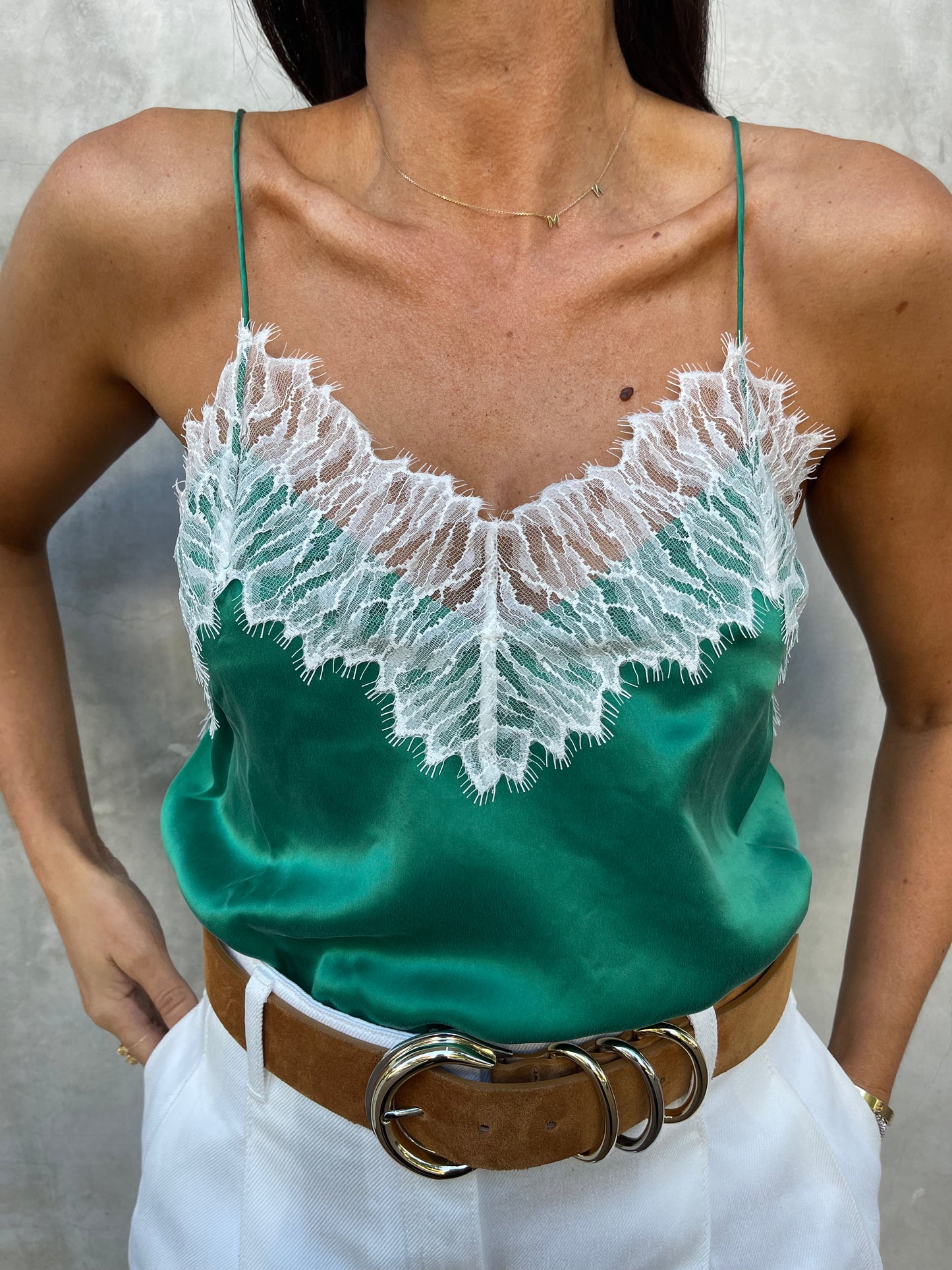NEWIN TOP - EMERALD