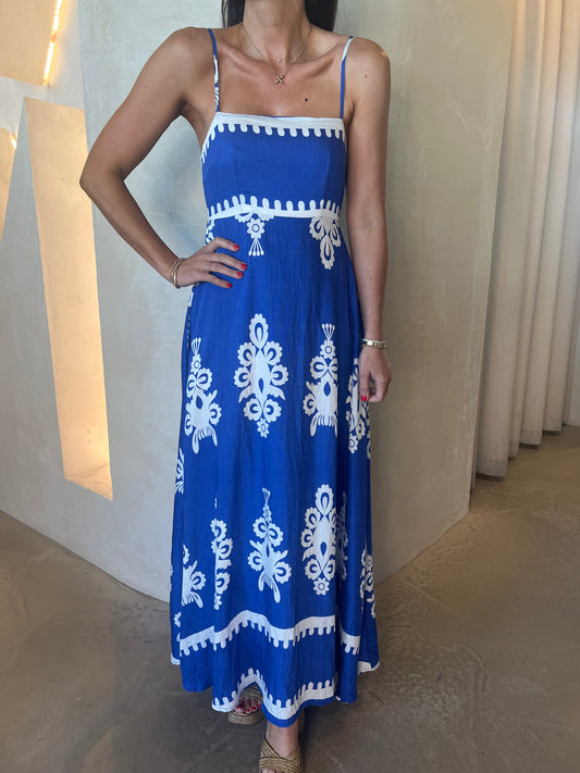 MAXI DRESS - BLUE