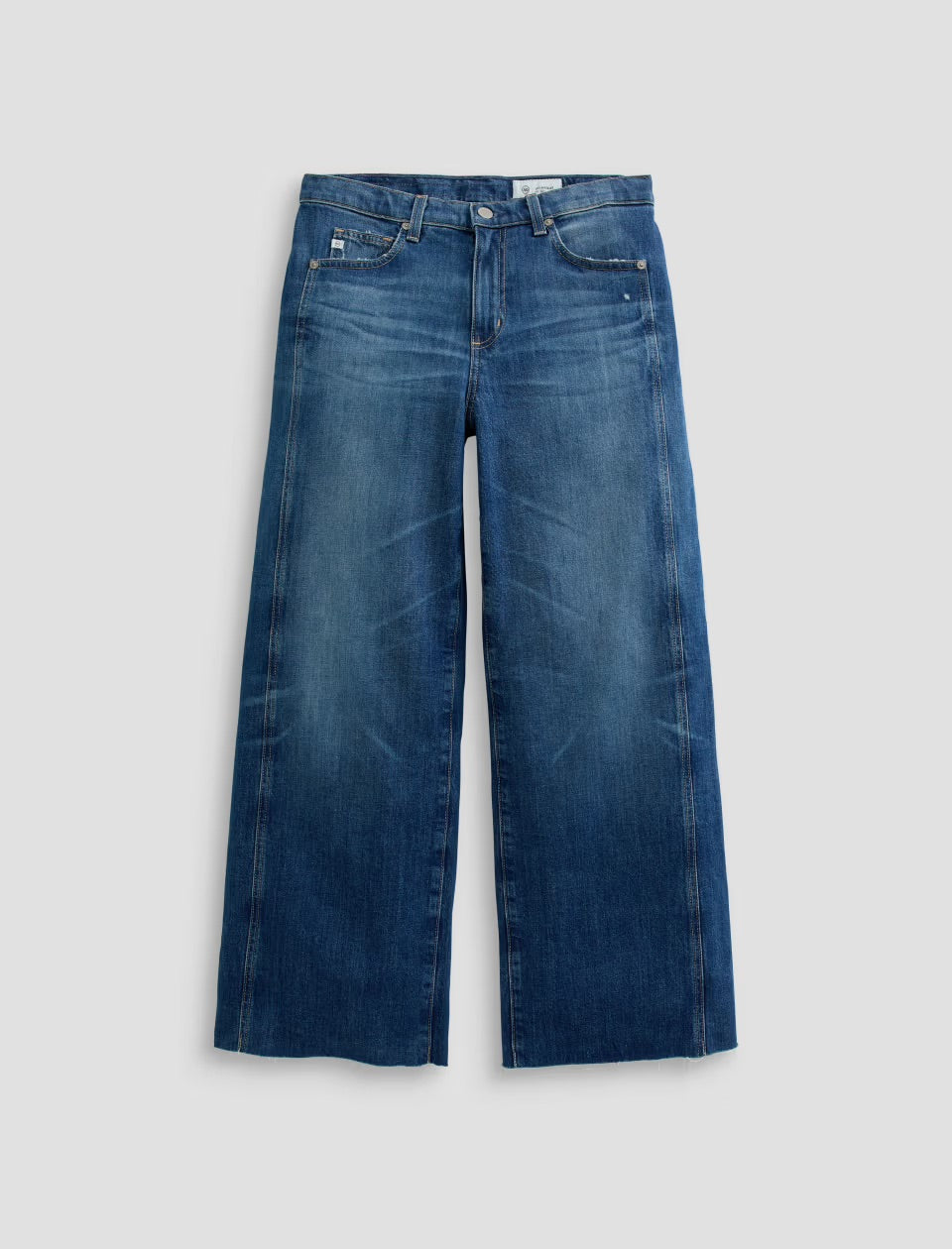 SAIGE WIDE LEG JEAN - WATERMIST