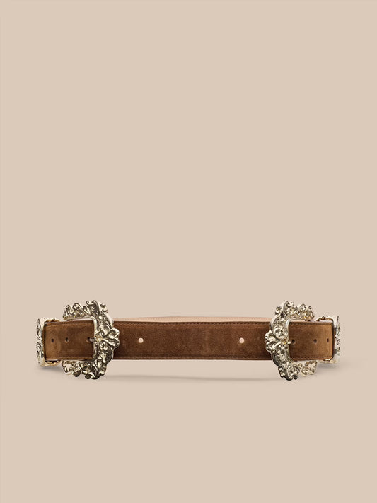 CHAYENNE BELT - TABACCO SUEDE