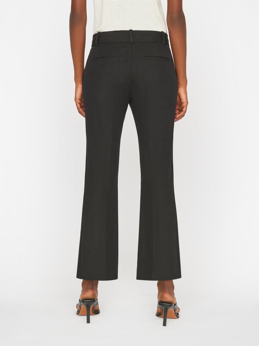 LE CROP MINI BOOT TROUSER - NOIR
