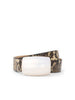 MILOU BELT - SNAKE EMBOSSED