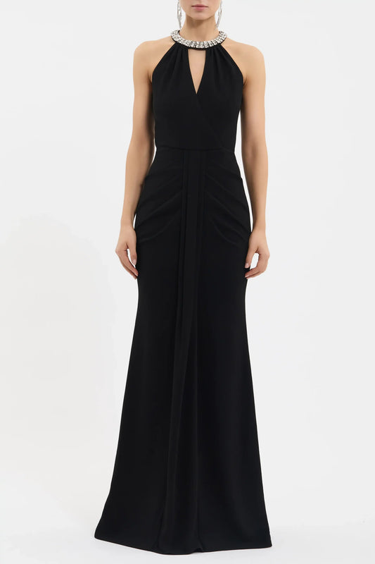 NOEMIE GOWN - BLACK