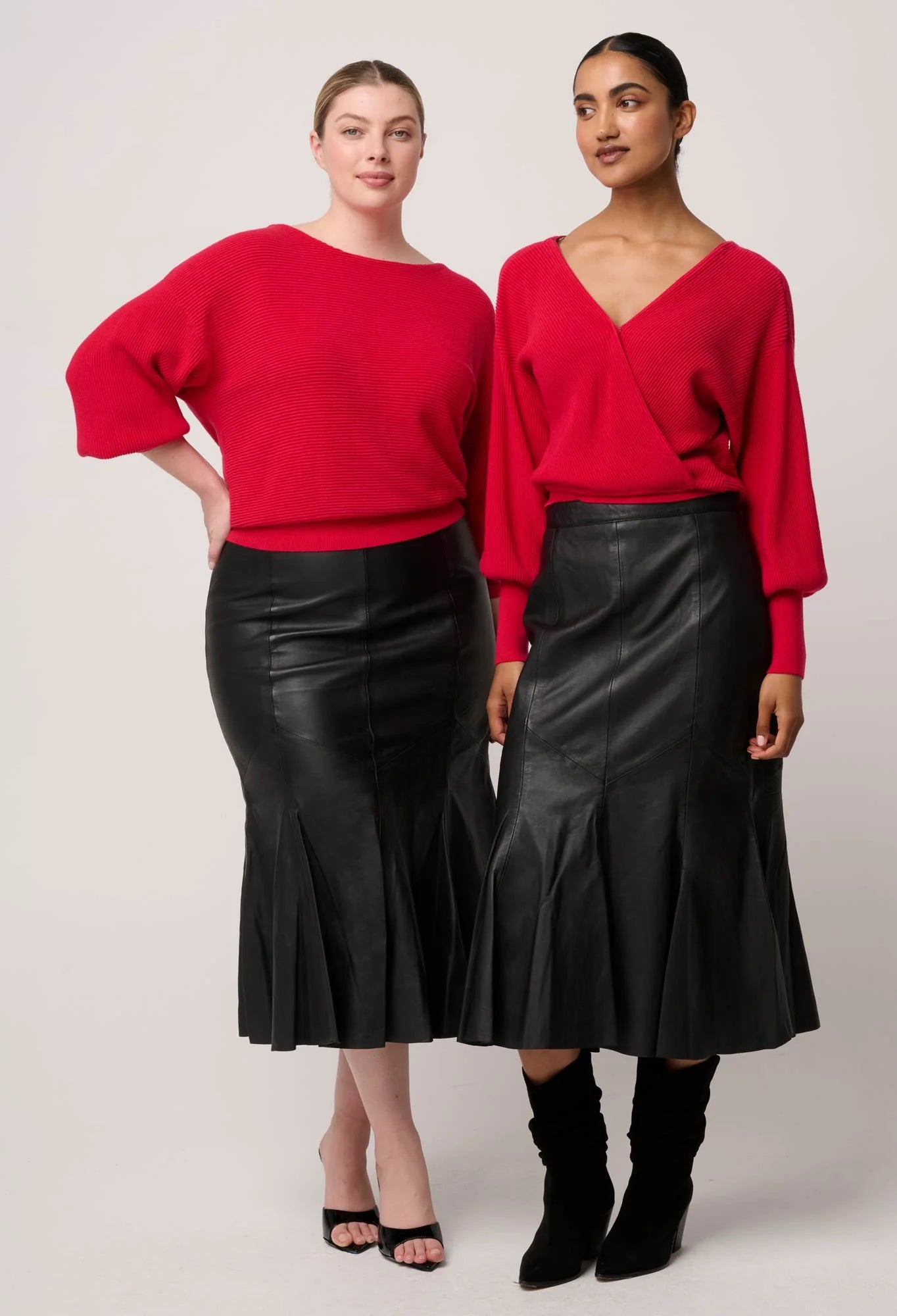 *PREORDER* CLARISSA KNIT TOP - ROUGE