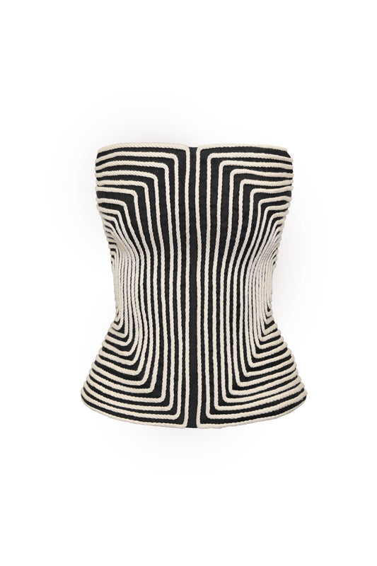 *PREORDER* NYOTA ALMA TOP - BLACK