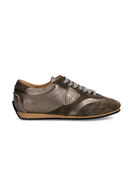 *PREORDER* PLANCHE LOW SNEAKER - METALLIC MIXAGE KAKI