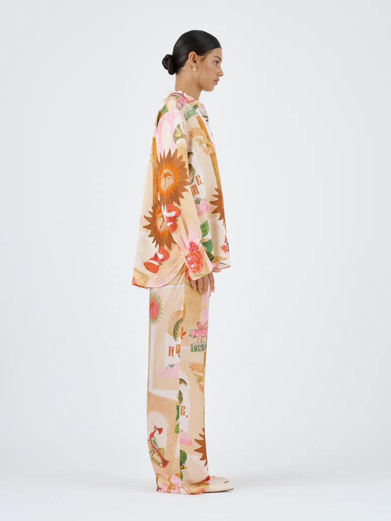 SOLENE SHIRT - PINK CITY
