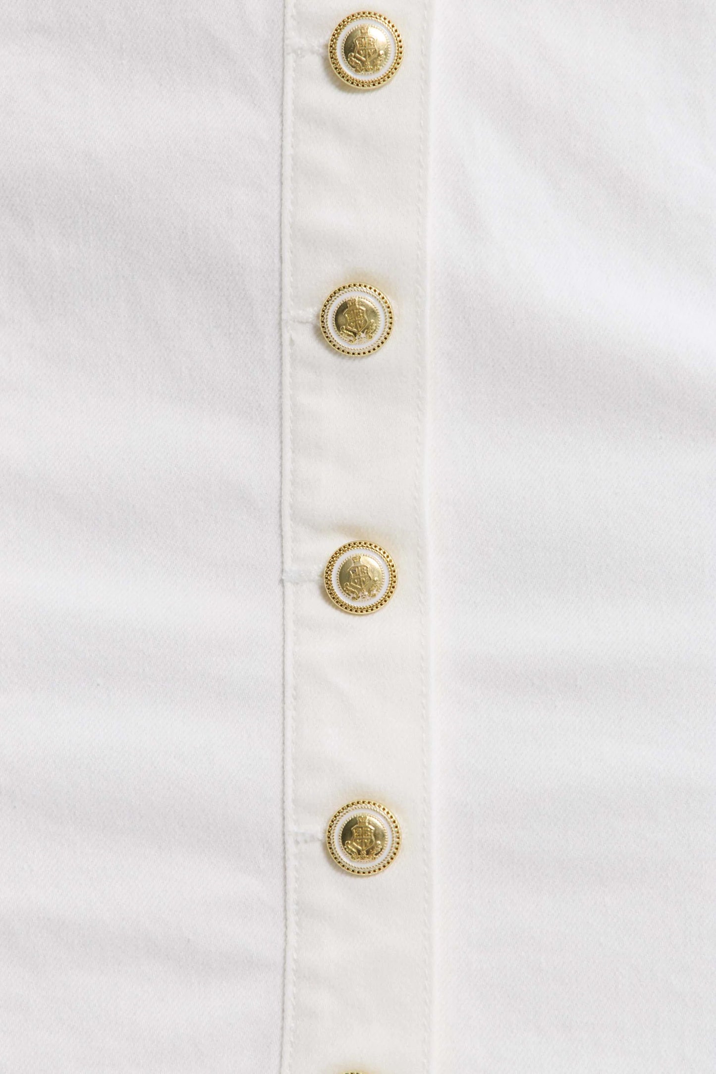 AVIATOR MINI DRESS - WHITE