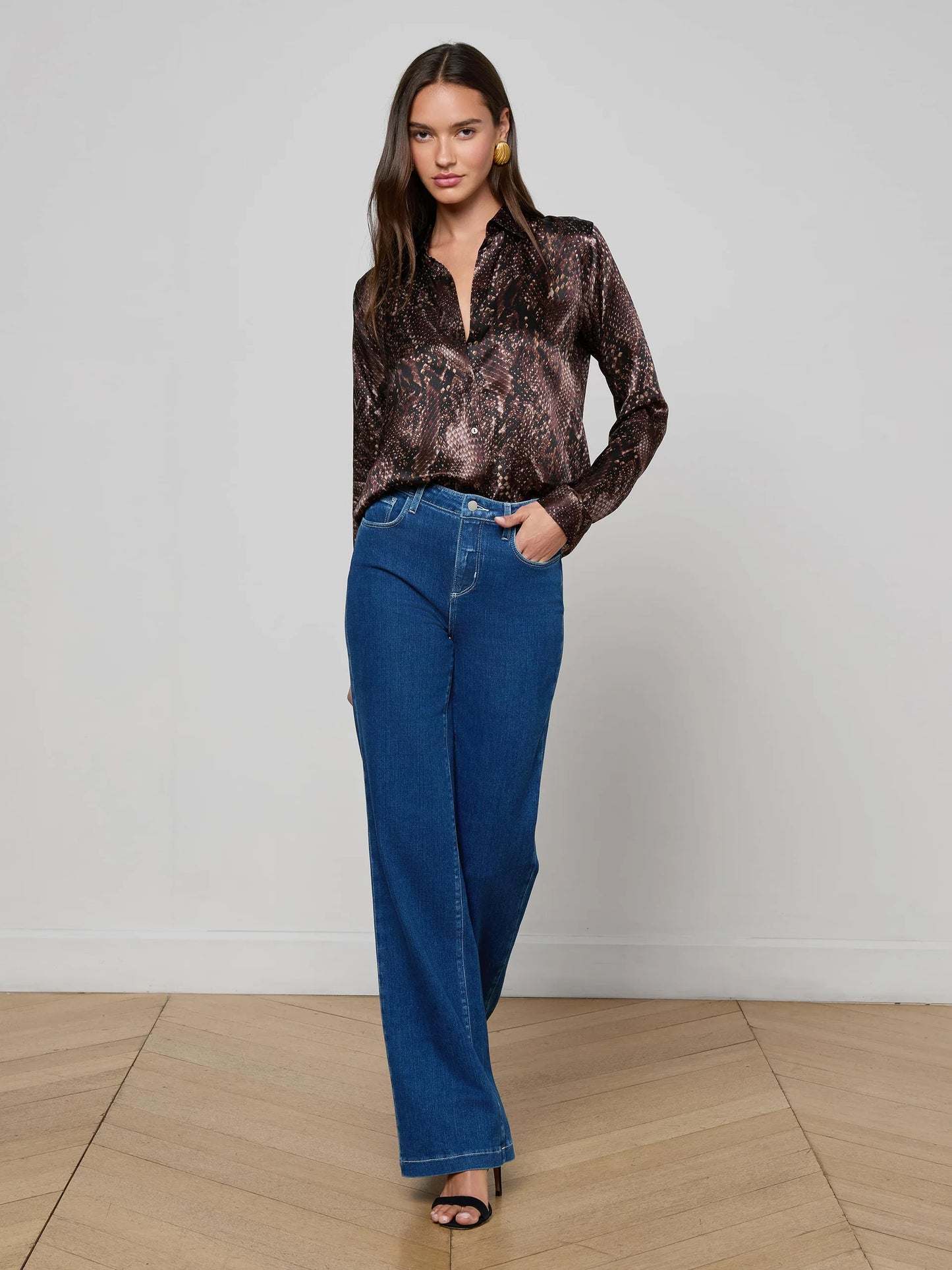 TYLER BLOUSE - SNAKE
