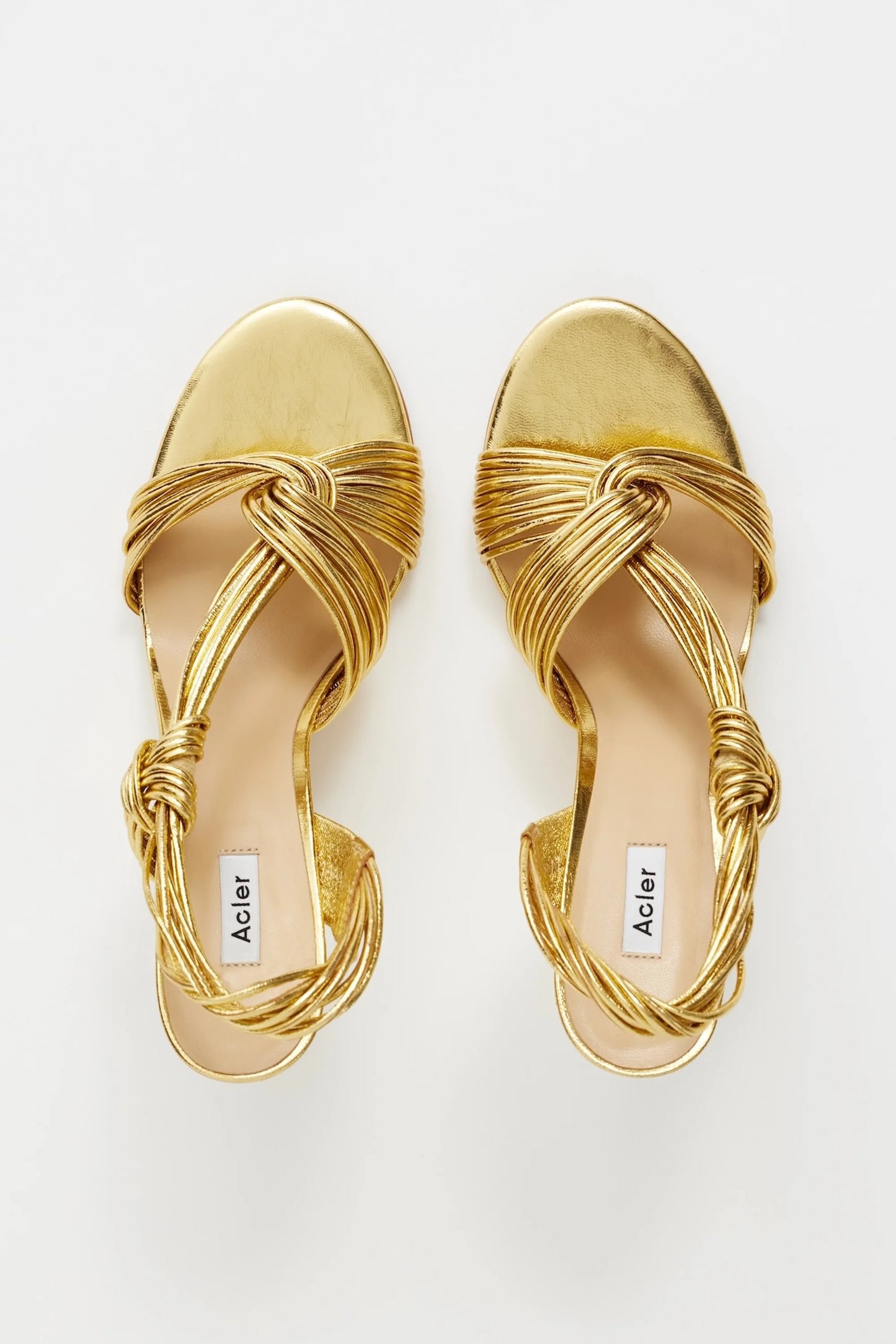IVERLY KNOT WEDGE - GOLD
