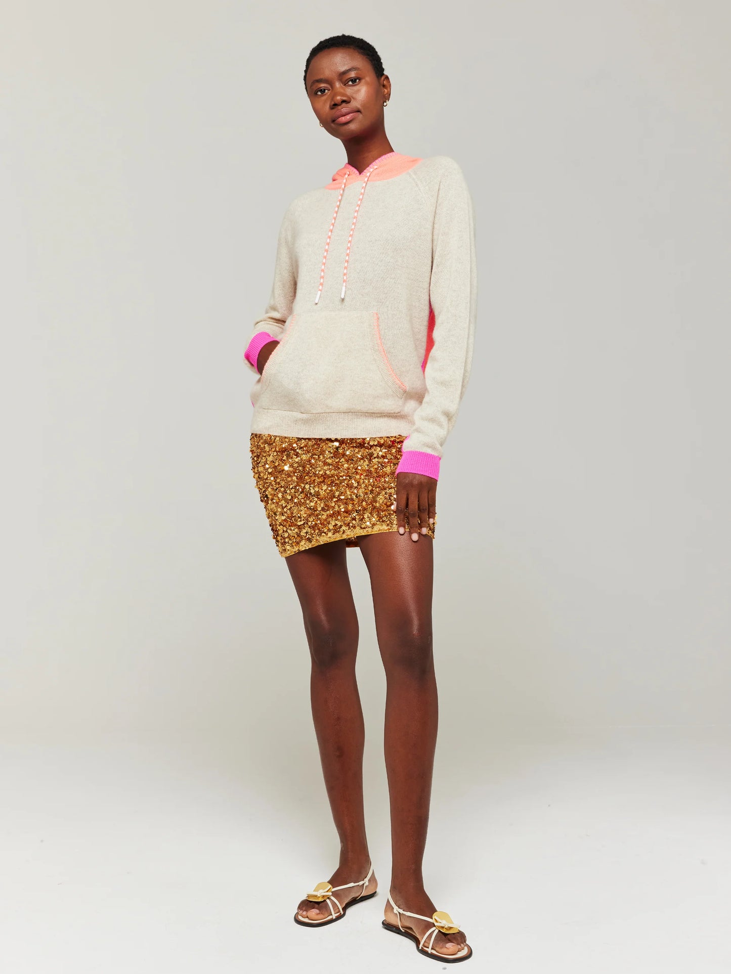 COLOUR POP HOODIE - CYGNET
