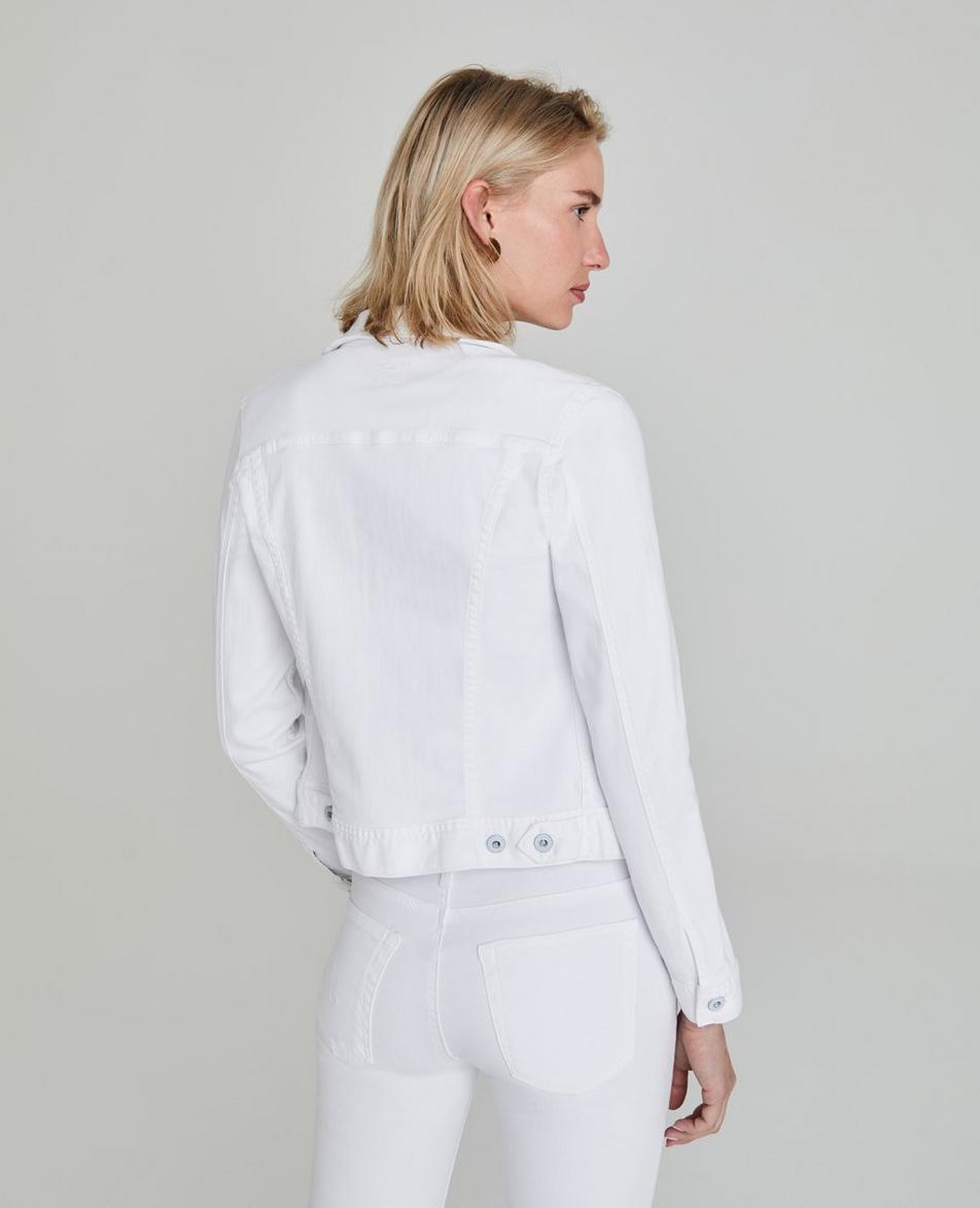 THE ROBYN JACKET - TRUE WHITE