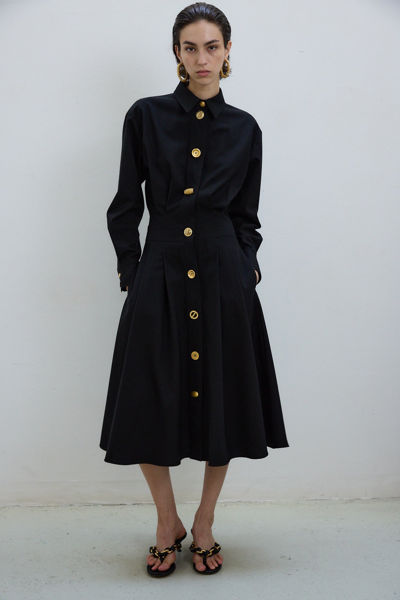 OLIVIA DRESS - BLACK