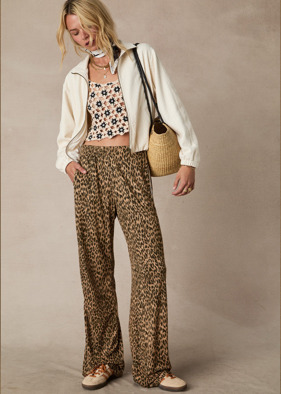 *PREORDER* PANTHERA JETSET PANT - LEOPARD