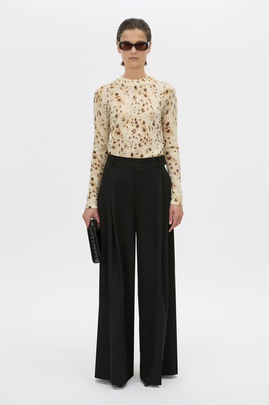 *PREORDER* TENEVA KNIT SWEATER - PRINT
