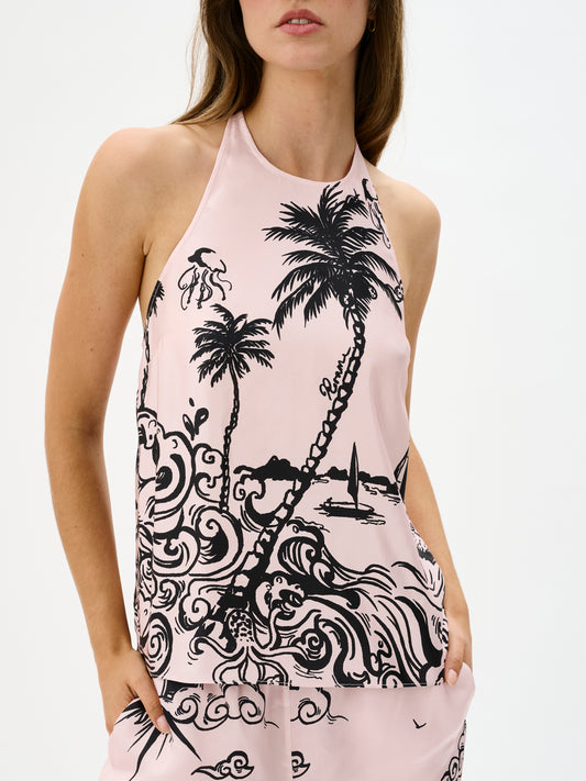 SKYLAR HALTER TOP - CIAO ROSA