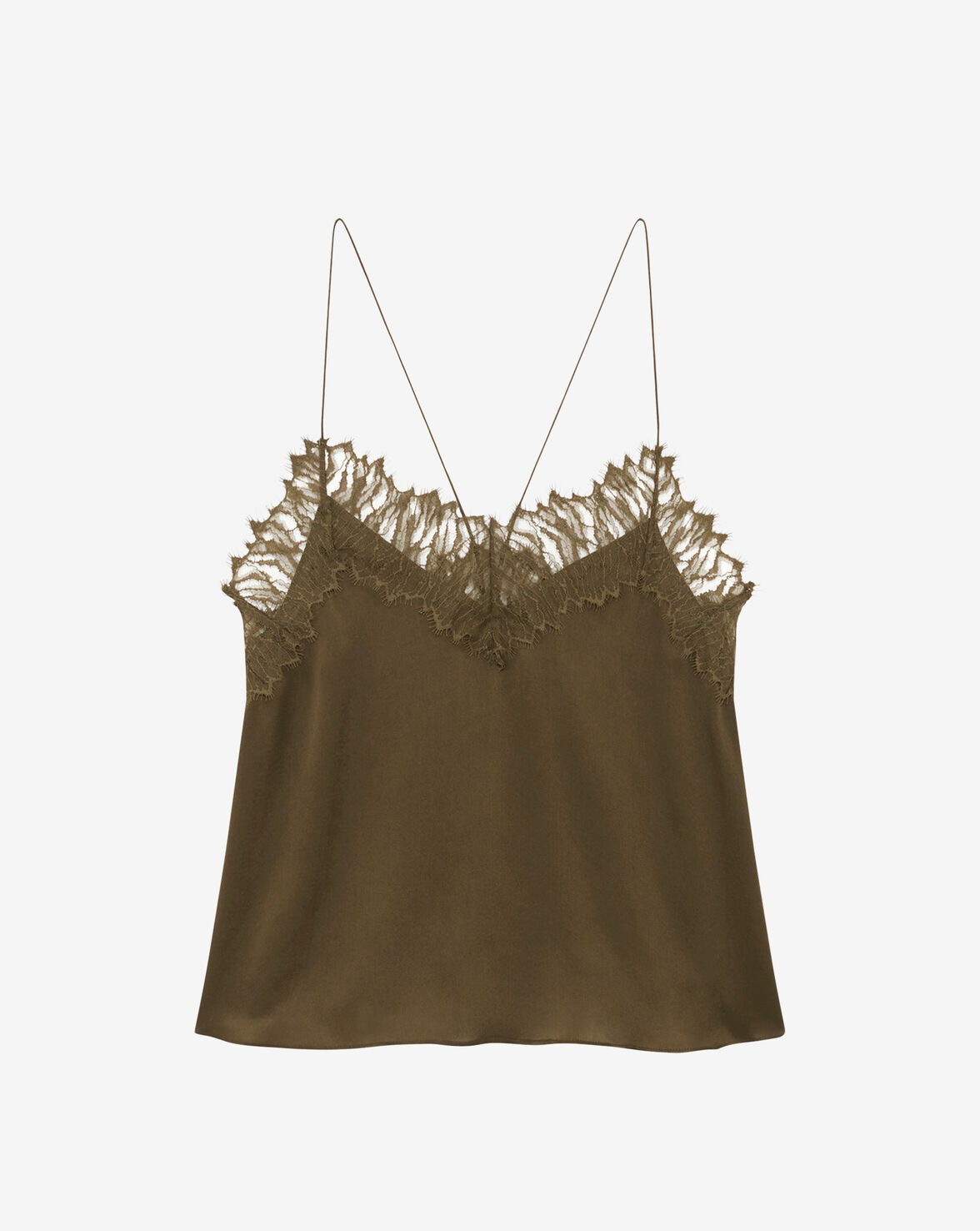 NEWIN TOP - MILITARY KHAKI