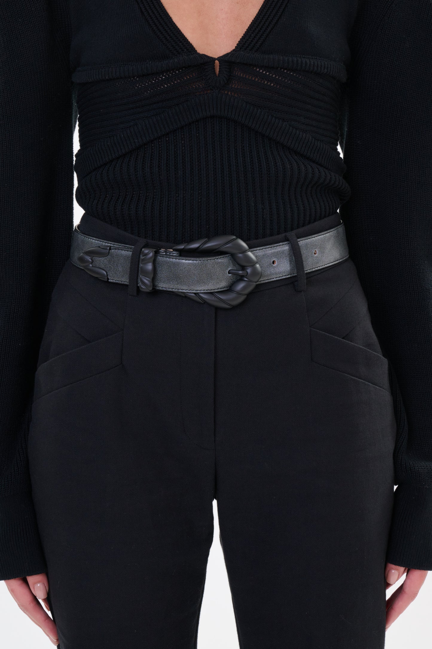 *PREORDER* EMBELLA USED BELT - BLACK/BLACK