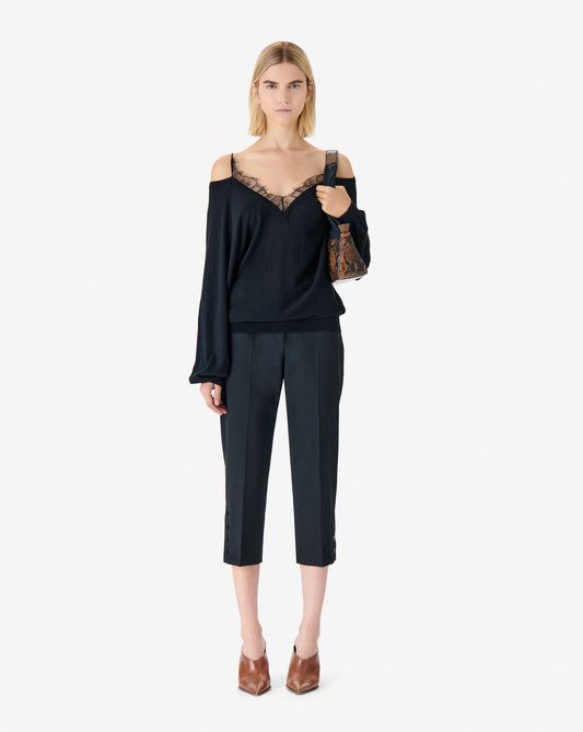 AUBEPINE SWEATER - BLACK